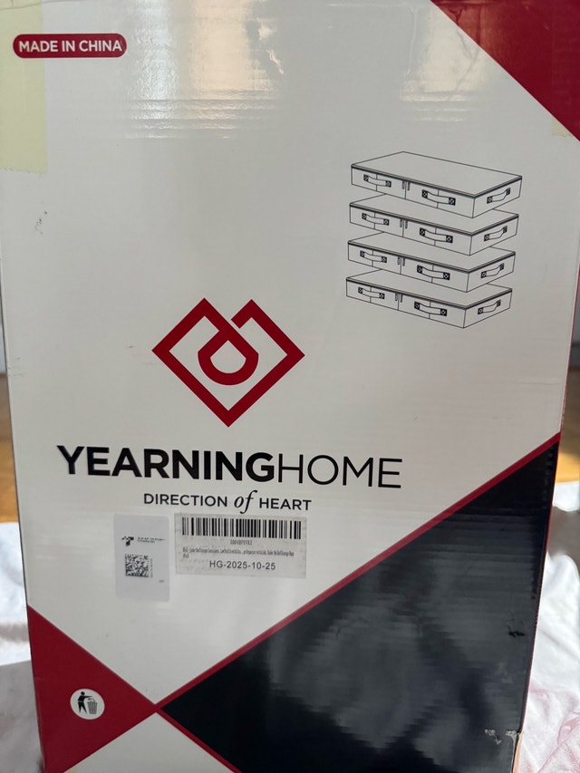 YearningHome Under Bed Storage Containers 4 Pack - photo 3