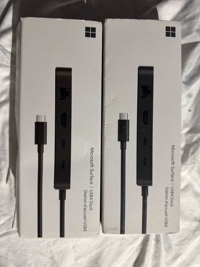Microsoft Surface USB4 Dock (Black) — BRAND NEW, SEALED - photo 5