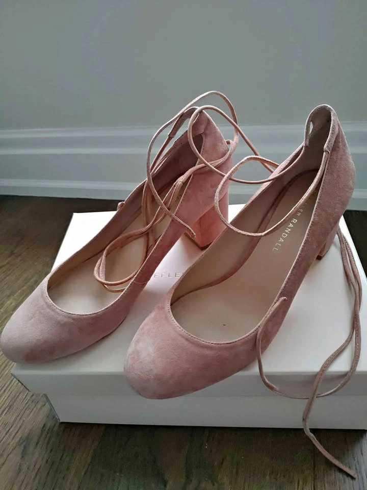 Loeffler Randall Suede Lace Heels