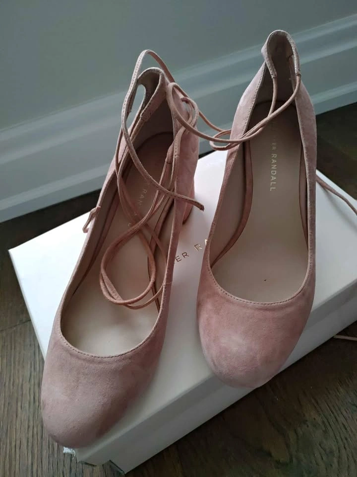 Loeffler Randall Suede Lace Heels - photo 2