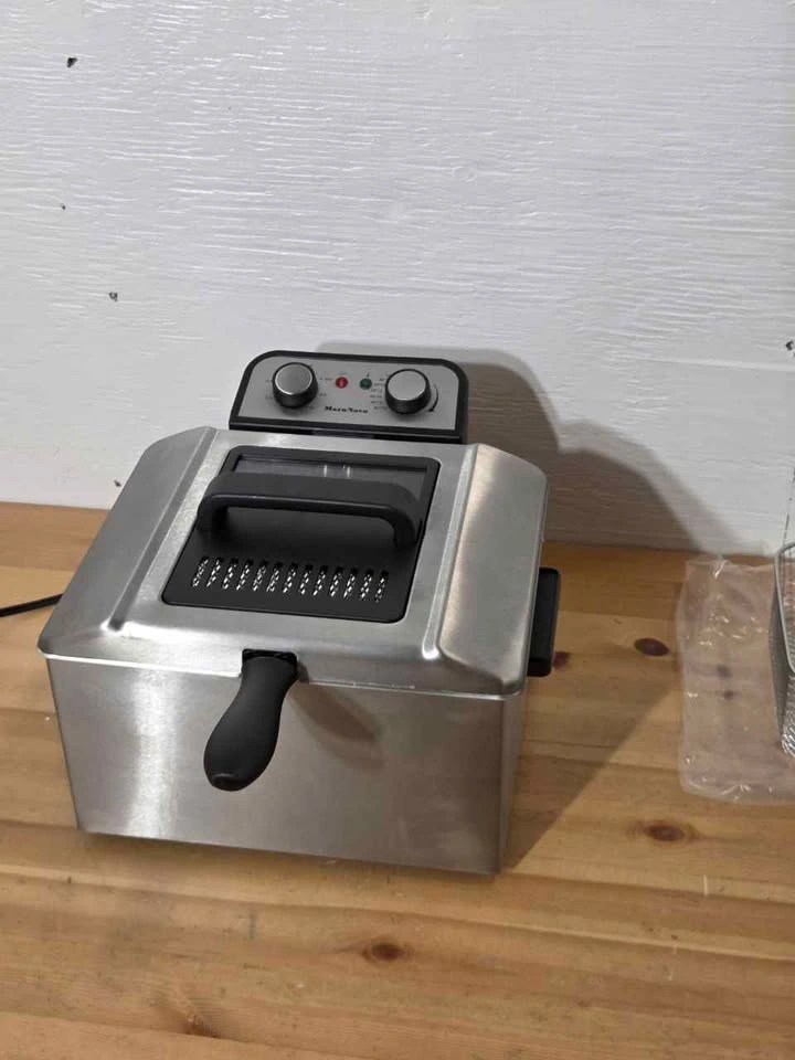 Stainless Steel Deep Fryer with Triple Basket - photo 2