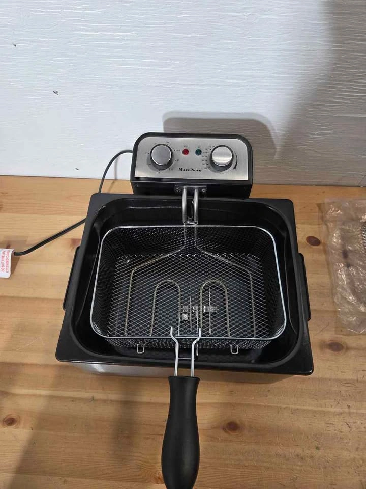 Stainless Steel Deep Fryer with Triple Basket - photo 3