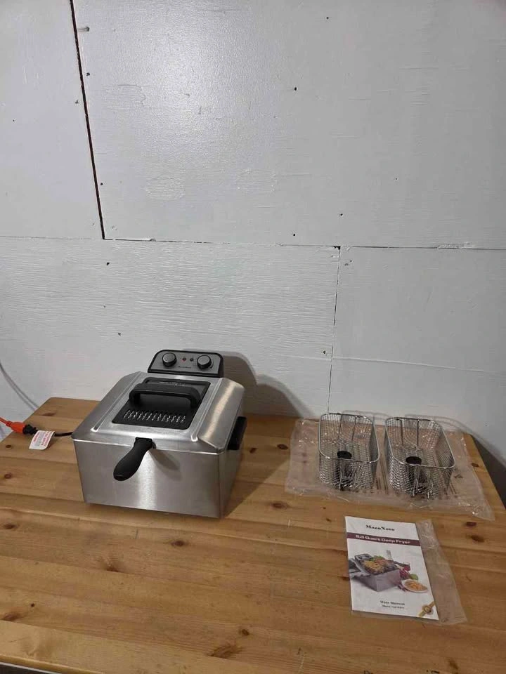 Stainless Steel Deep Fryer with Triple Basket - photo 5