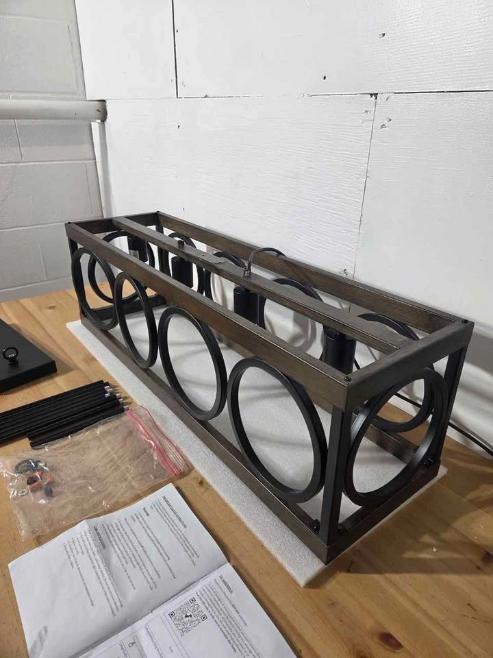XINGQI Farmhouse Kitchen Island Chandelier - photo 4
