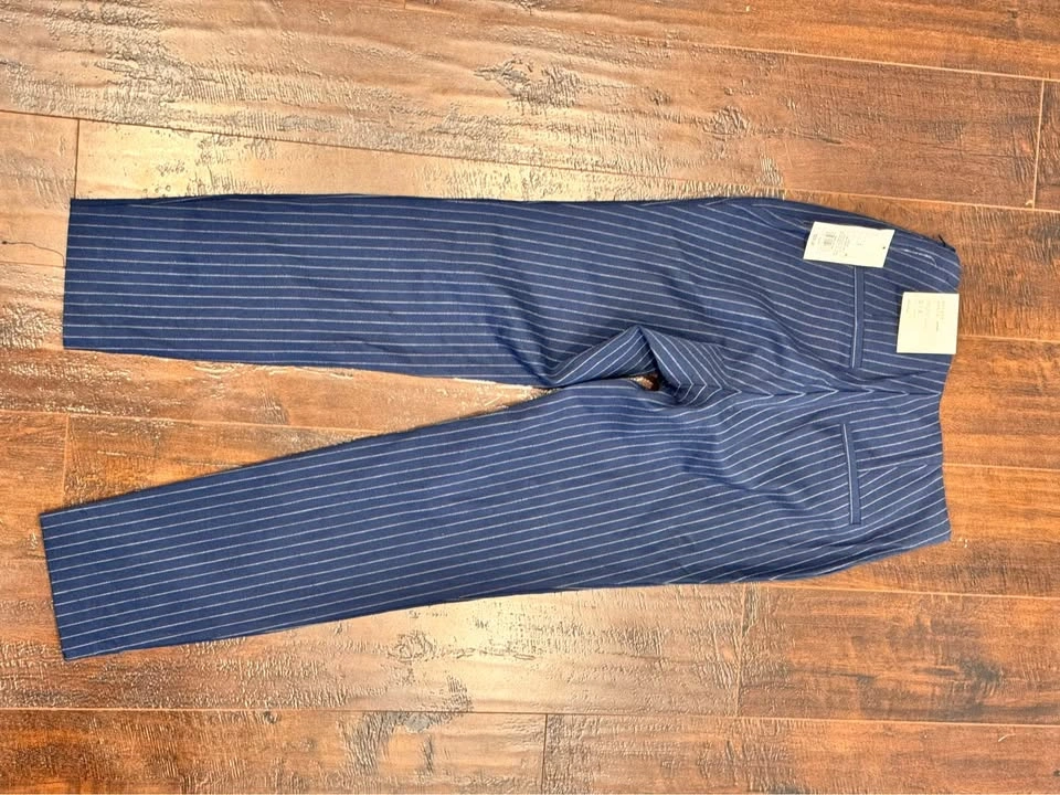Brand New Women’s Navy Pinstripe Dress Pants – Size 2 – $18 - photo 2