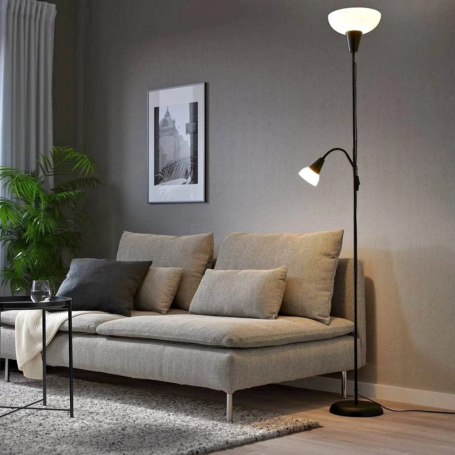 IKEA TAGARP Floor Uplighter / Reading Lamp
