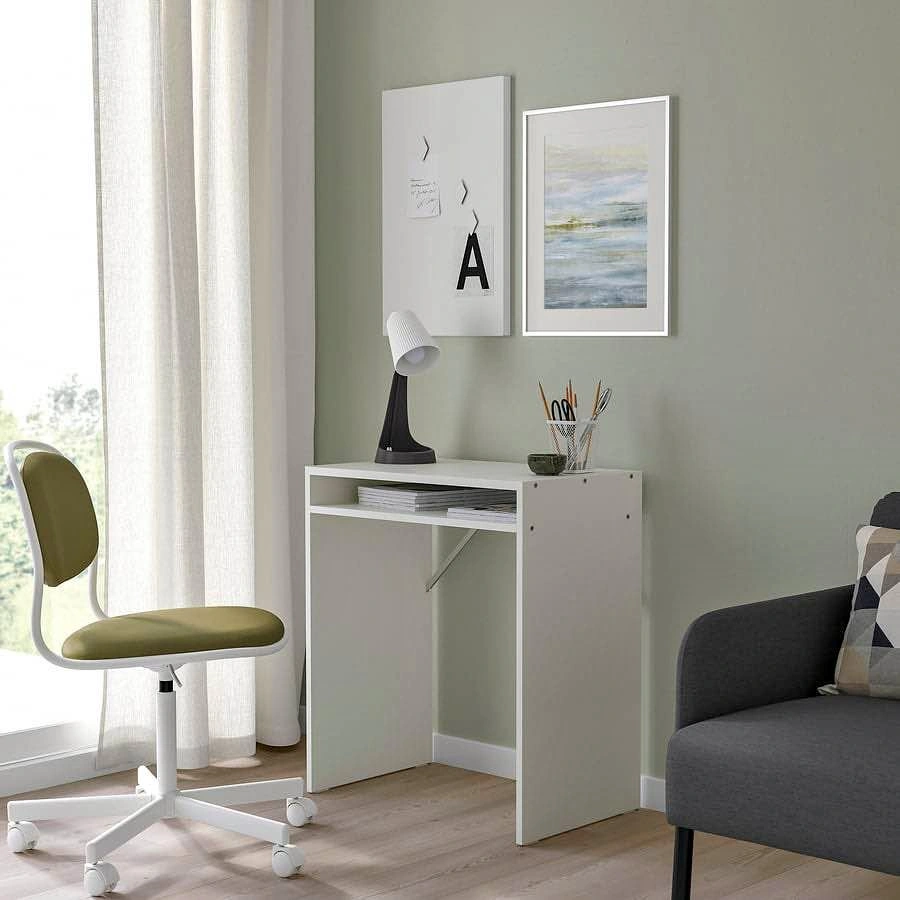 IKEA Compact Computer Desk – White – Great Condition