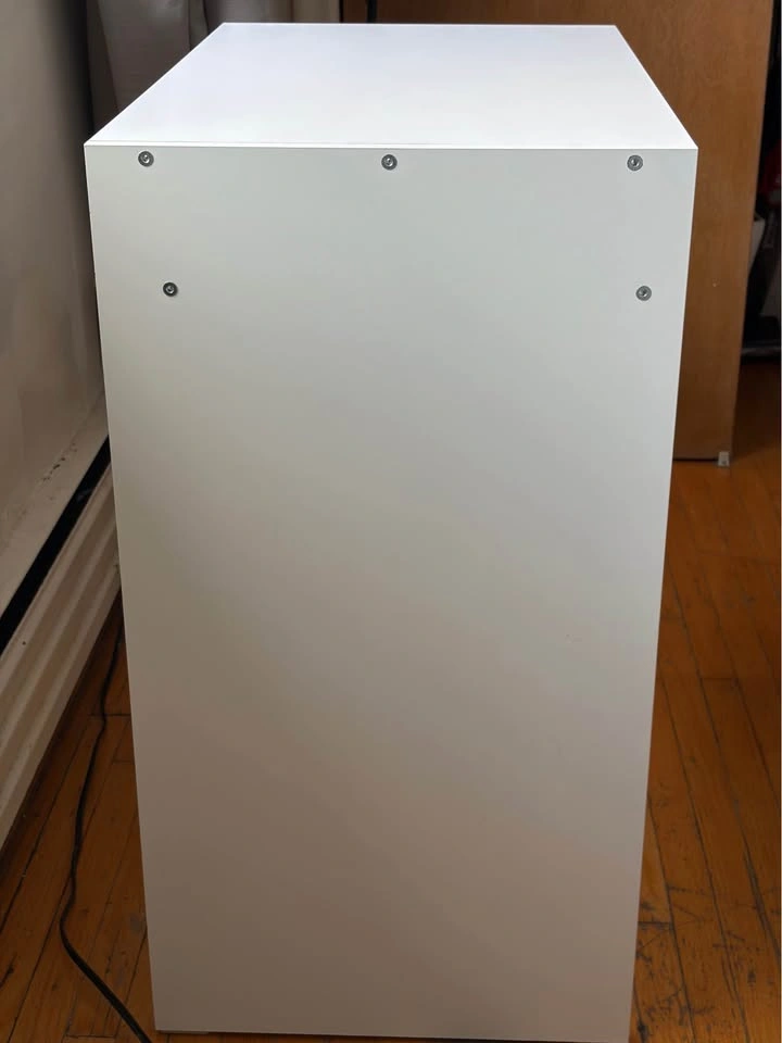 IKEA Compact Computer Desk – White – Great Condition - photo 3