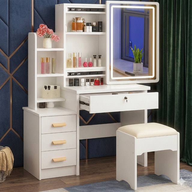 Makeup vanity set