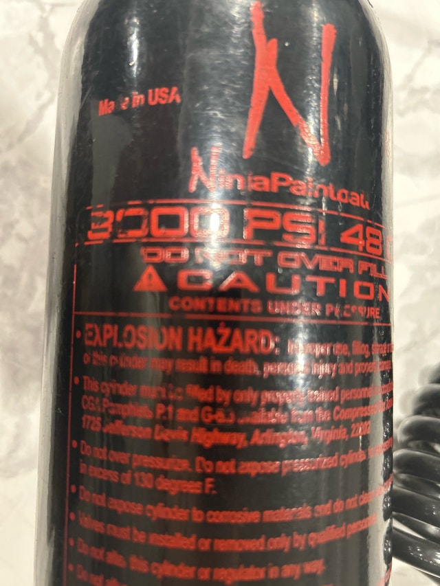 Ninja Paintball Tank and RAP4 Remote Line - photo 3