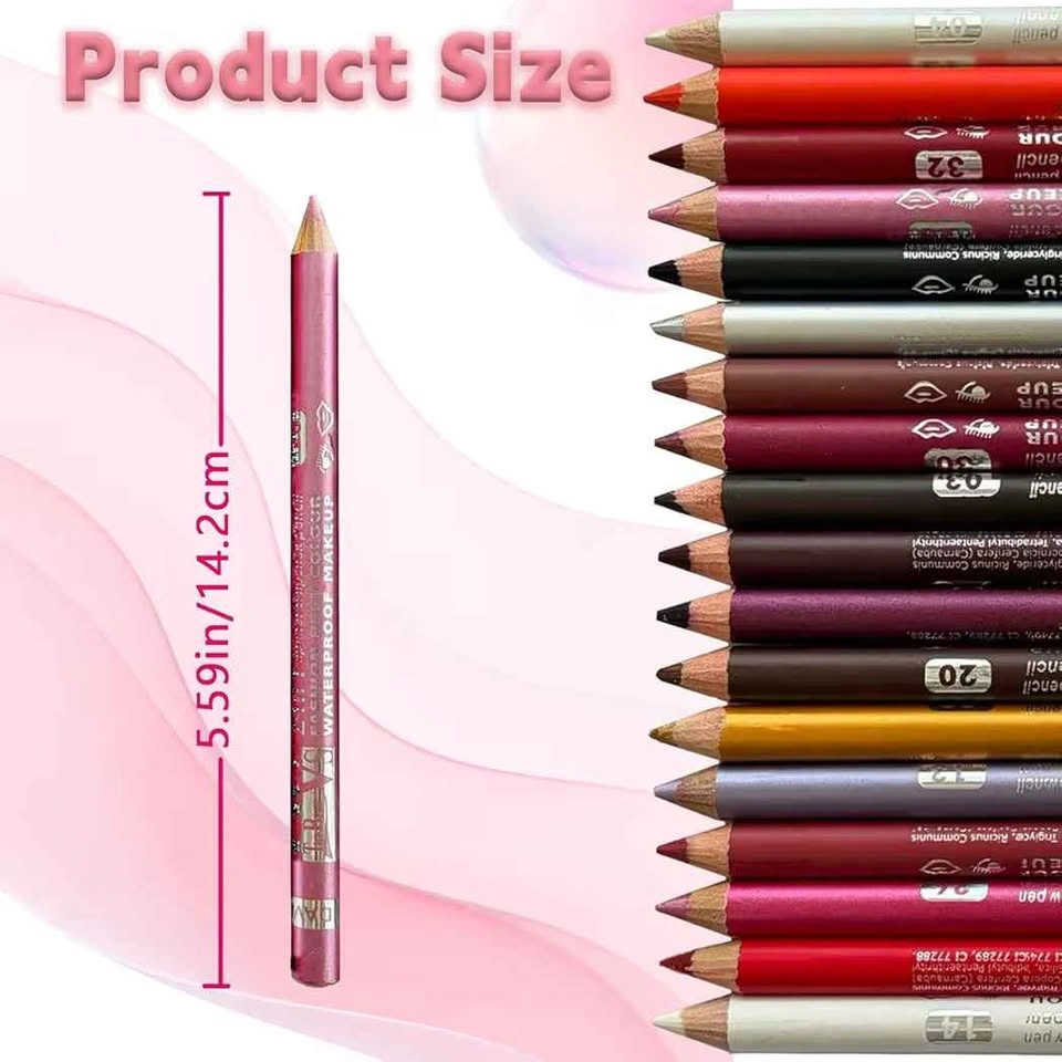 18 Colour Lip Liner Set, Lip Pencil Collection - photo 2