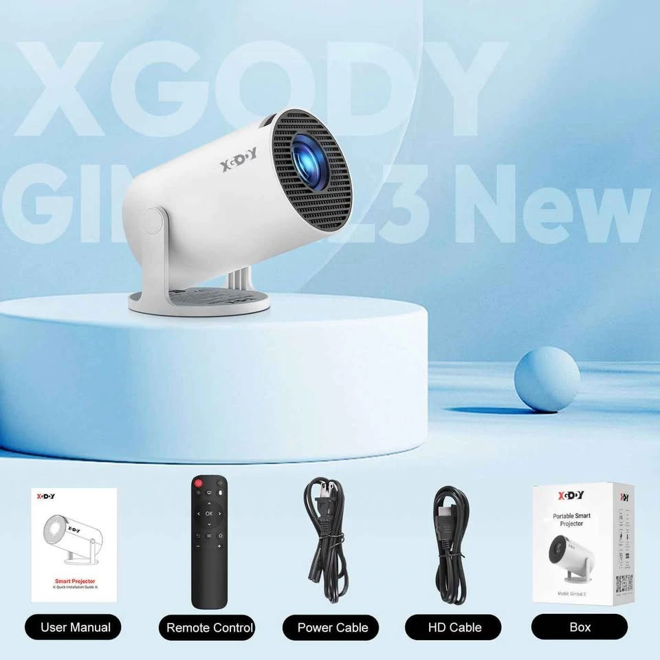 NEW Portable Short-throw Projector, Android 11.0 - photo 5