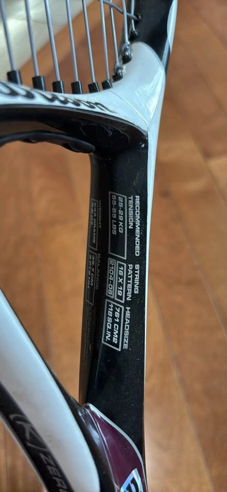 Wilson K Factor [K]Zero Tennis Racket - photo 4
