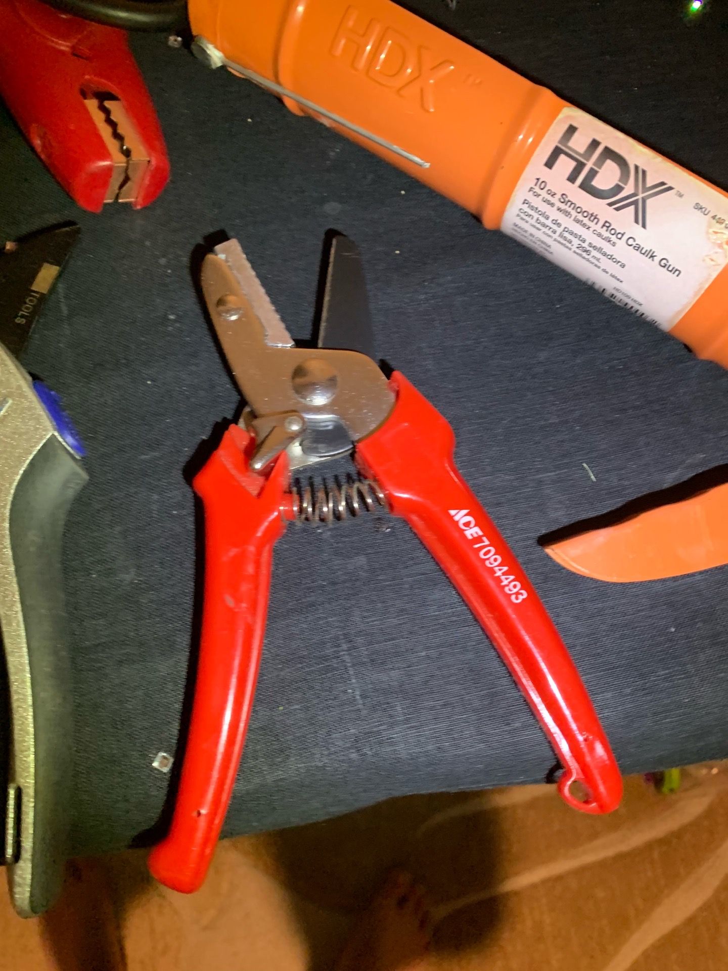 DIY Home Tool Lot - Glue Gun, Caulk Gun, Cutters - photo 5