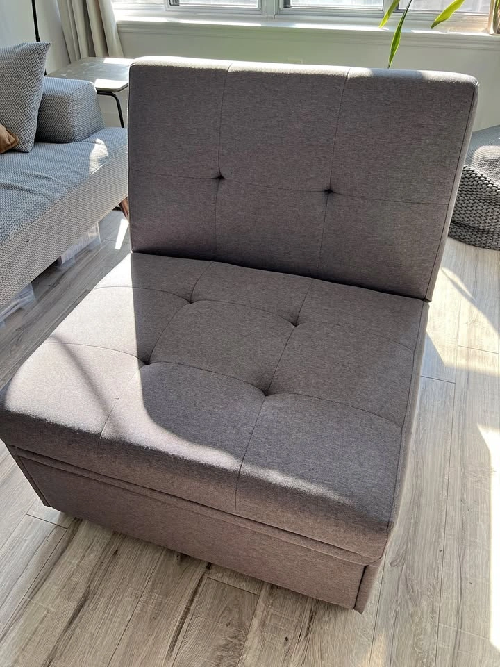 Pull-out chair / lounger / single sofa bed