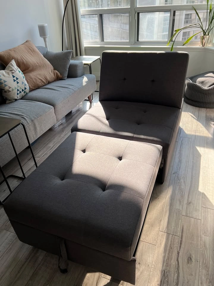 Pull-out chair / lounger / single sofa bed - photo 2