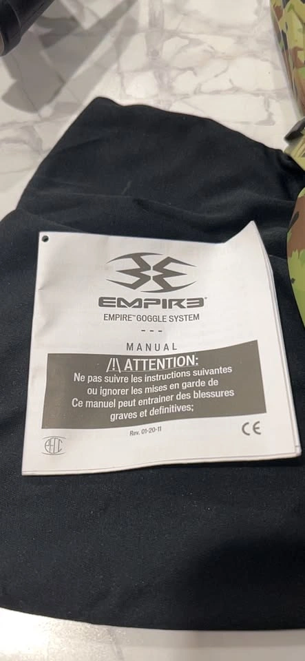 Empire Camouflage Paintball Mask - photo 2