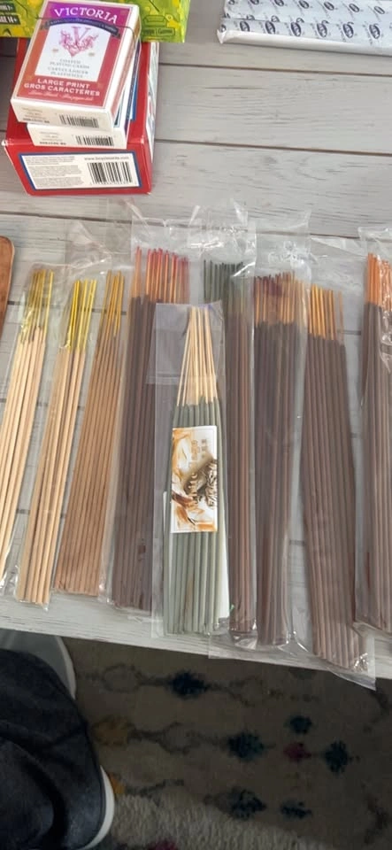 Incense Holder and Incense Sticks and Native American Sage - photo 2