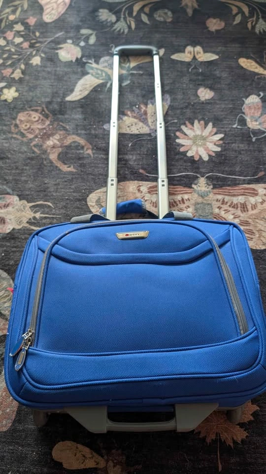 Delsey Blue Rolling Underseat Bag - photo 2