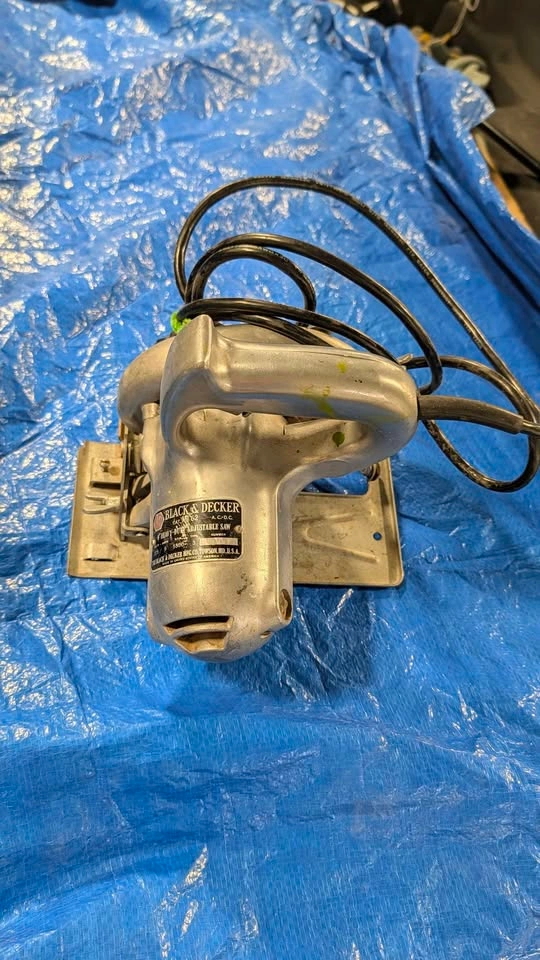 Black & Decker 6" Heavy-Duty Adjustable Saw Cat. 62