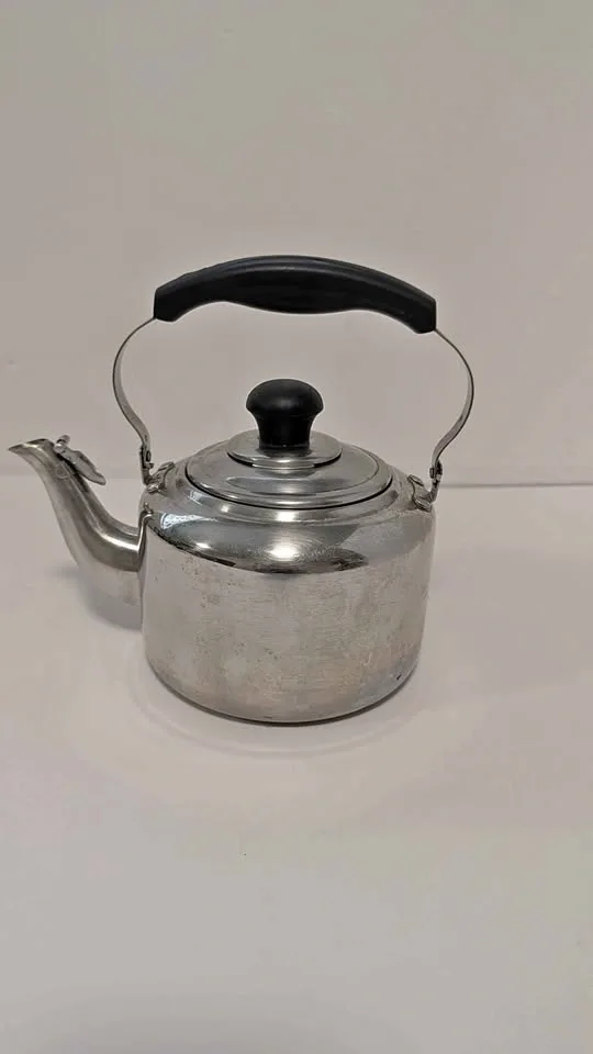 Silver Metal Kettle