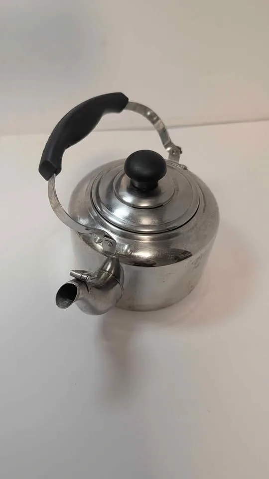 Silver Metal Kettle - photo 3