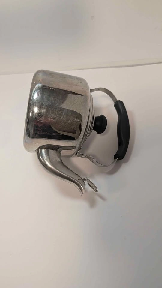Silver Metal Kettle - photo 4