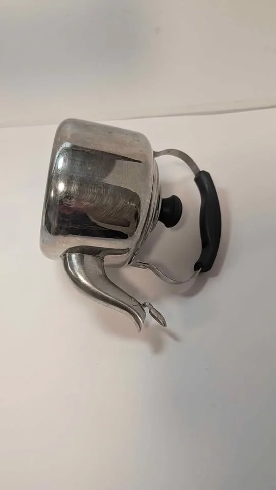 Silver Metal Kettle - photo 4