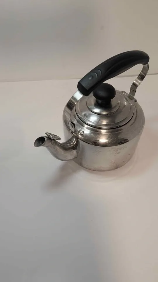 Silver Metal Kettle - photo 5