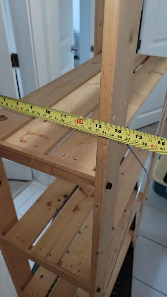 Solid Wood 5-Tier Storage Shelf / Bookcase - photo 5