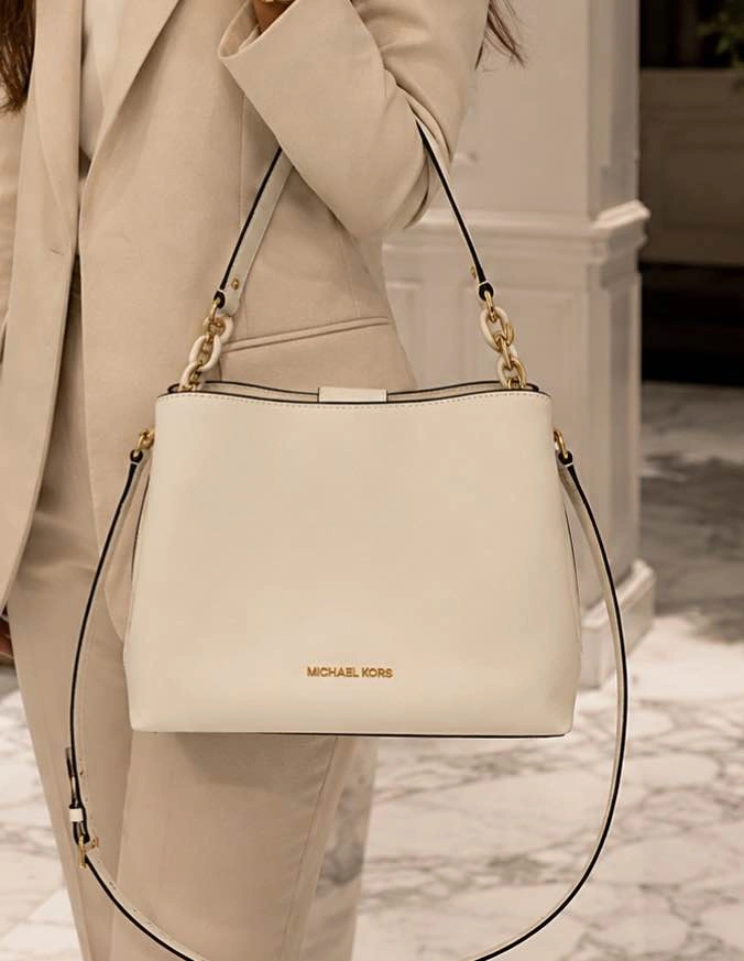 Michael Kors White Saffiano Leather Tote NWOT - photo 2