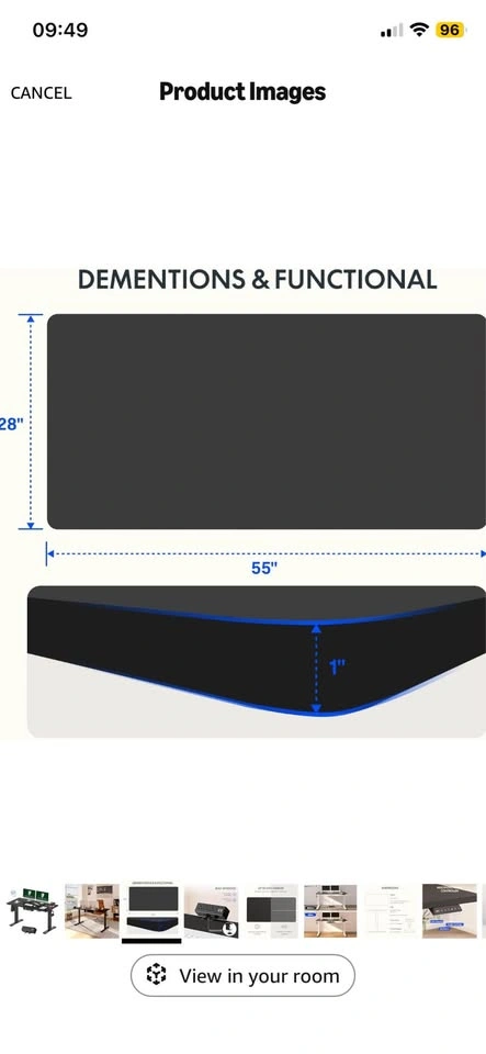 Adjustable standing desk - photo 3