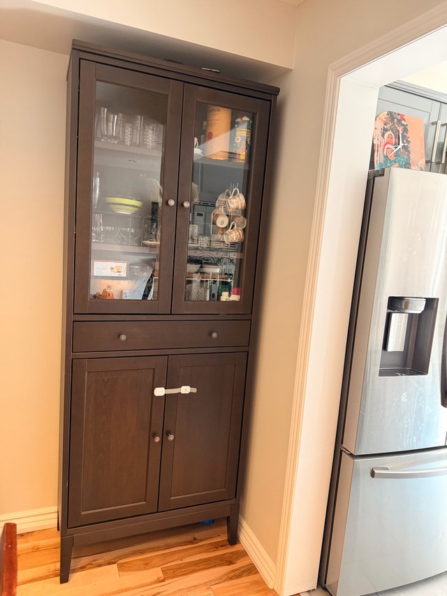 Ikea Cabinet with glass door