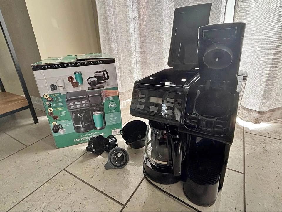 Hamilton Beach FlexBrew Trio 3-Way Coffee Maker - Used Once