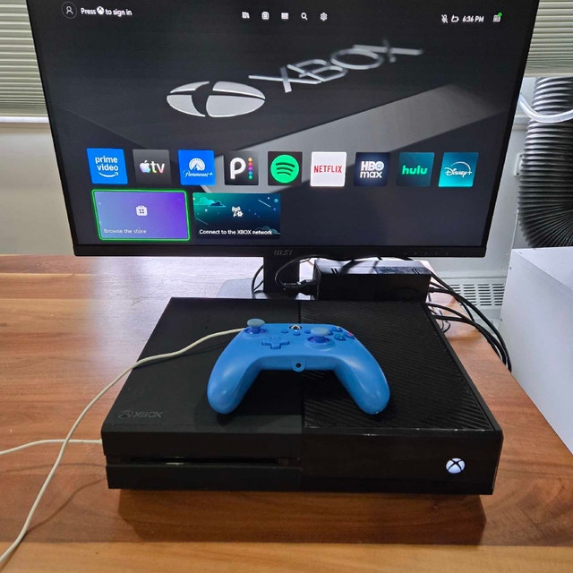 Microsoft Xbox One Console with PowerA Controller