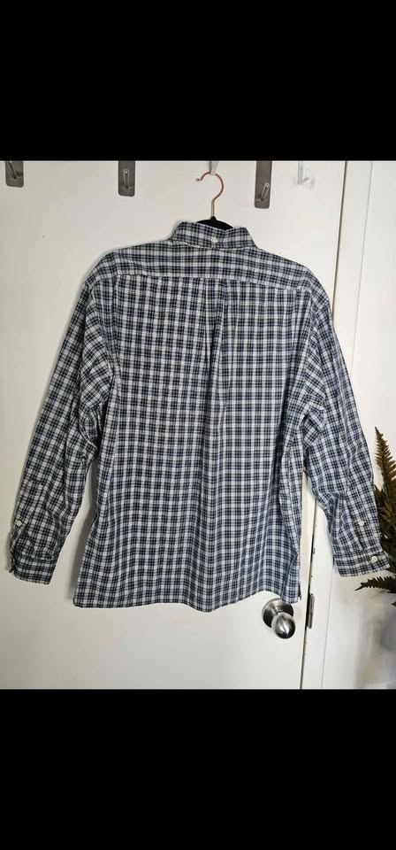 Size M Vintage Polo Ralph Lauren Long Sleeve Plaid Shirt - photo 5
