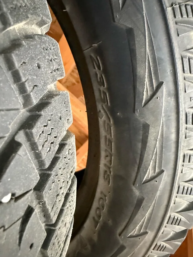 Nokian 235/55R18 Winter Tires - photo 3