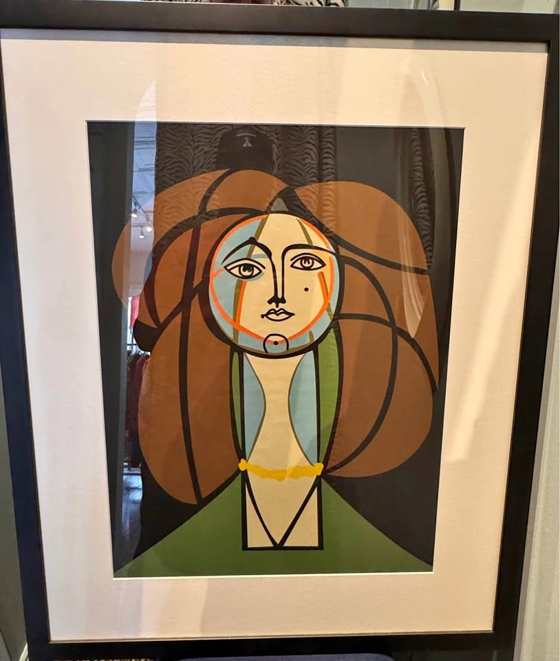 Framed Pablo Picasso print