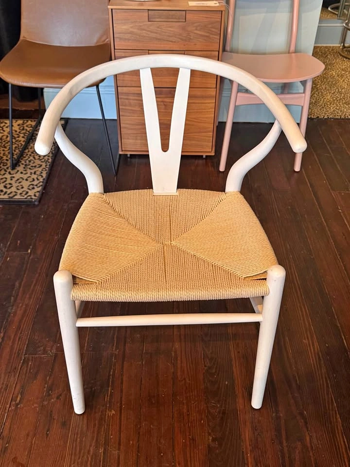 White Wishbone Chair