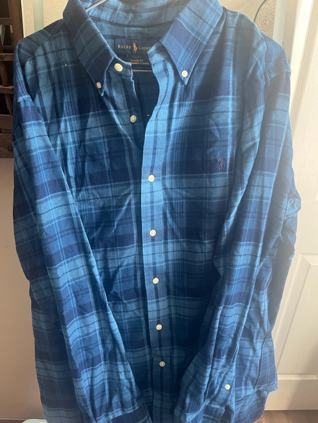 Ralph Lauren long sleeved button up men’s shirt XL