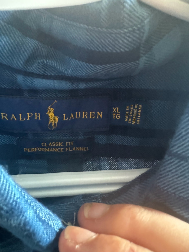 Ralph Lauren long sleeved button up men’s shirt XL - photo 2