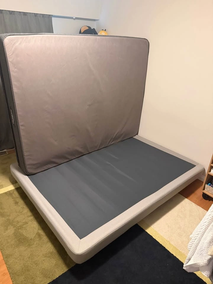 Queen Beautyrest Renewal Mattress + Casper Upholstered Bed Frame - photo 5