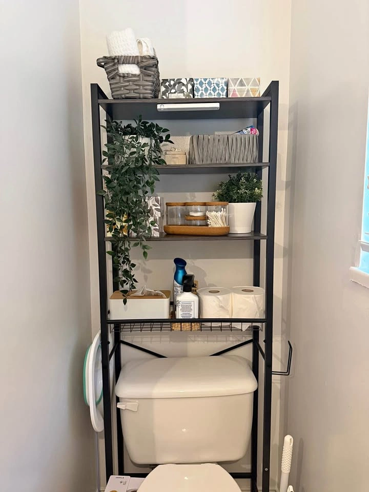 Over-the-Toilet Bathroom Storage Shelf / Organizer