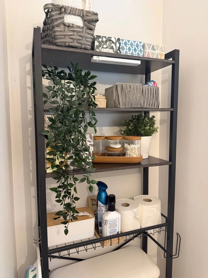 Over-the-Toilet Bathroom Storage Shelf / Organizer - photo 2