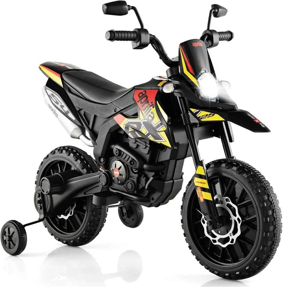 OLAKIDS Kids Motorcycle, Licensed Aprilia RX125 12V - photo 2