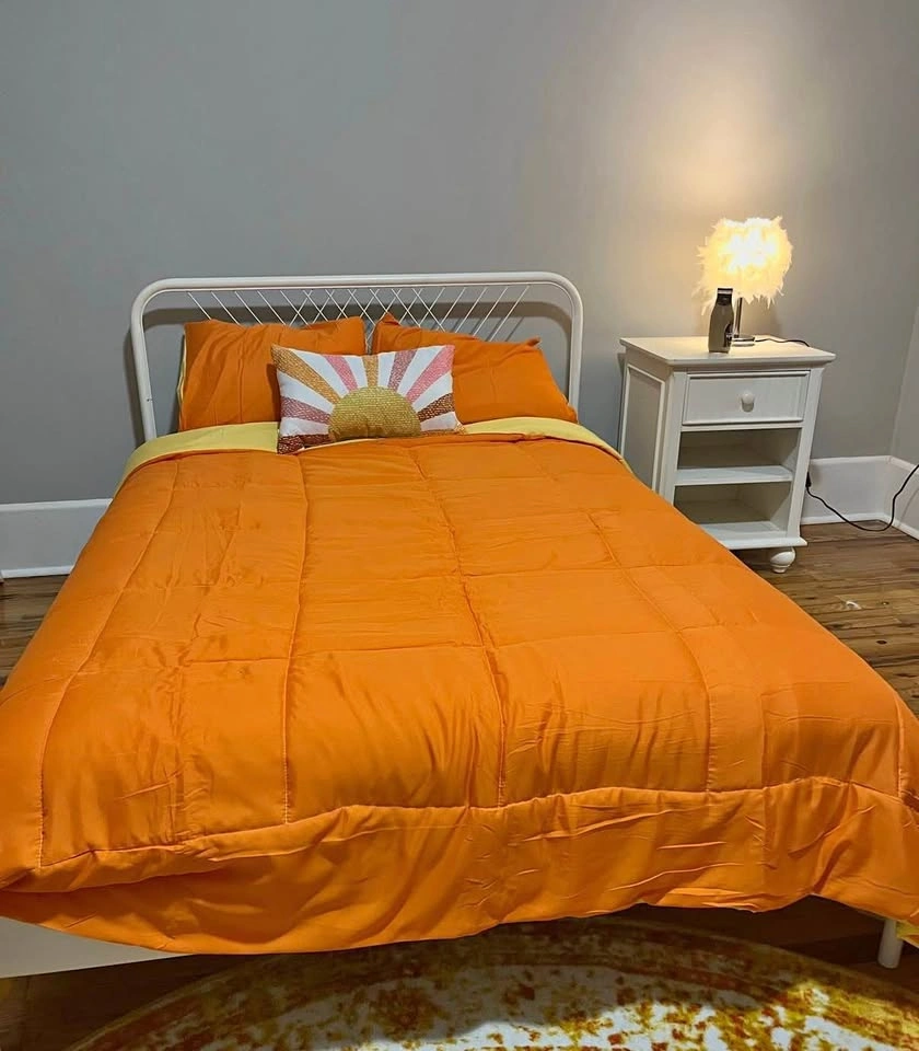 White Full Bed Frame - Nesttun IKEA