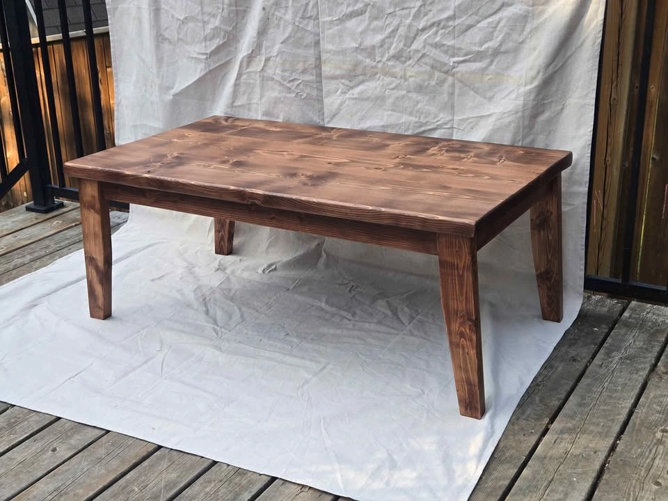Solid Wood HandMade Coffee Table Modern Rustic - photo 4