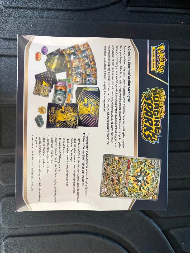 Pokemon Surging Sparks - Pokemon Center ETB - photo 2