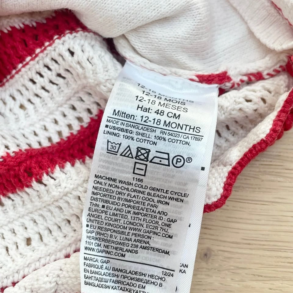 Baby GAP Crochet Knit Cotton Set (12-18M) - photo 3