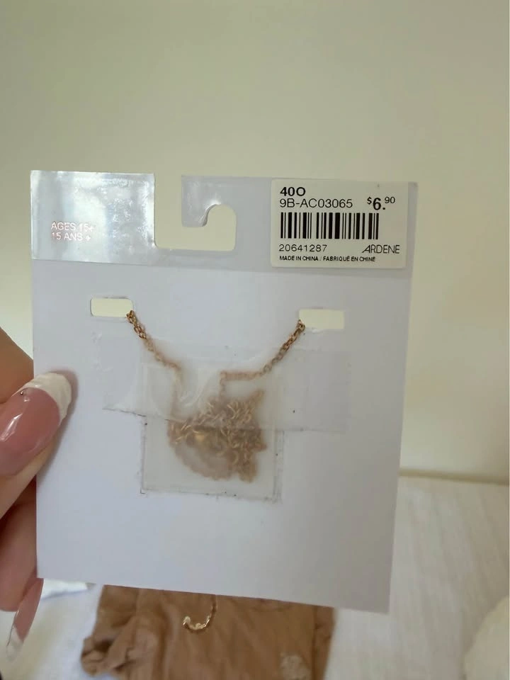 Ardene Gold “C” Necklace - photo 2